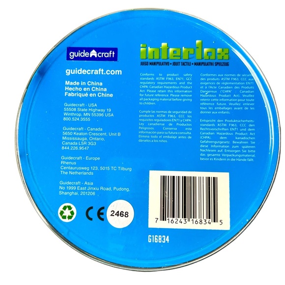 Guidecraft Interlox Discs - 96 Piece Set - Picture 10 of 12